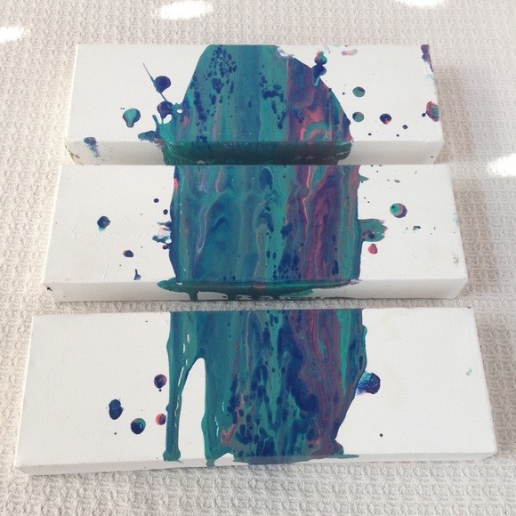 3 Piece Acrylic Paint Pour - Picture 2 of 6